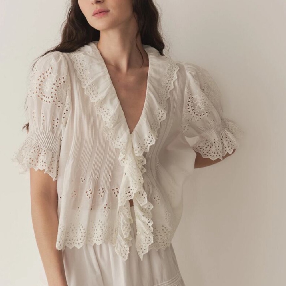 DOEN Henri Eyelet Top